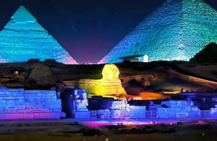 Sound and Light Show at the Pyramids
